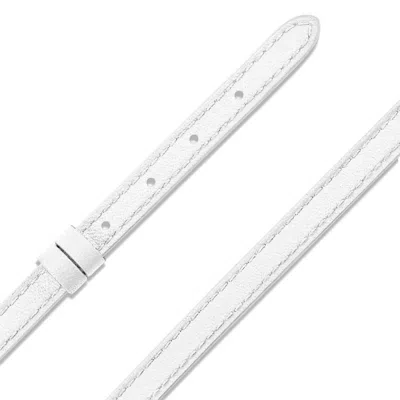 Messika Women's My Move Calfskin Bracelet Strap - Small In White