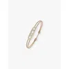 MESSIKA YELLOW GOLD MESSIKA CARES PAVÉ 18CT YELLOW-GOLD AND 0.26CT DIAMOND CORD BRACELET