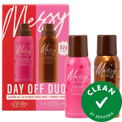 Messy By Alli Webb Mini Silky Dry Shampoo & Instant Silk Revival Hair Refresh Spray Set