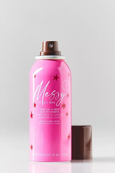 Messy By Alli Webb Silky Dry Shampoo Travel-size In Pink