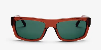 Messy Weekend Dennis Red Green Men's Sunglasses Red Size 58