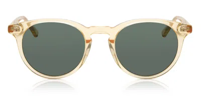 Messy Weekend Depp Champagne Green Men's Sunglasses Yellow Size 49