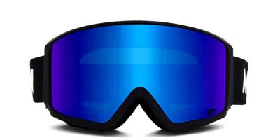 Messy Weekend Flip Xep Black Blue Men's Sunglasses Black Size Standard