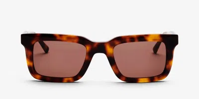 Messy Weekend Gary Tortoise Brown Men's Sunglasses Tortoiseshell Size 51