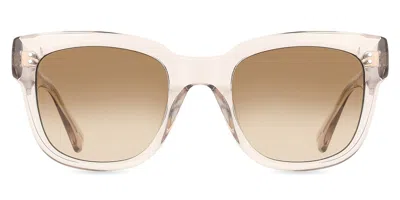 Messy Weekend Liv Rose Brown Women's Sunglasses Pink Size 51