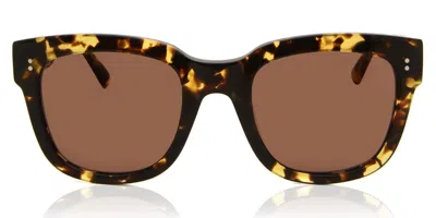 Messy Weekend Liv Tortoise Brown Women's Sunglasses Tortoiseshell Size 51