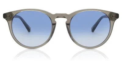 Messy Weekend New Depp Grey Crystal Blue Men's Sunglasses Grey Size 51 In Gray