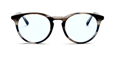 Messy Weekend New Depp Optics With Blue-light Block Men's Glasses, Grey, Size 51 In Gray