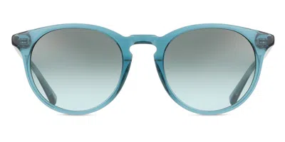Messy Weekend New Depp Turquoise Gradient Green Men's Sunglasses Blue Size 51