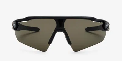 Messy Weekend Rapid Black Grey Men's Sunglasses Black Size 55
