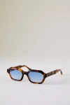 Messyweekend Anthony Hexagonal Square Sunglasses In Multicolor