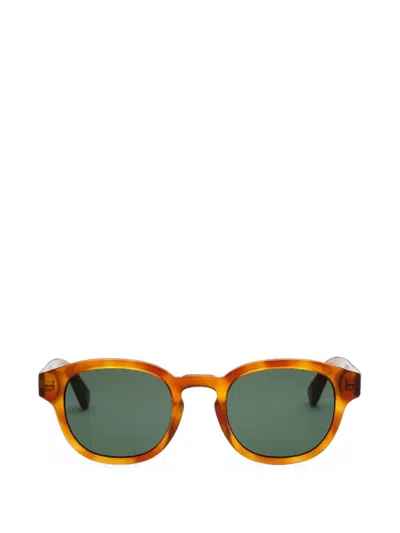 Messyweekend Bille Round-frame Sunglasses In Brown