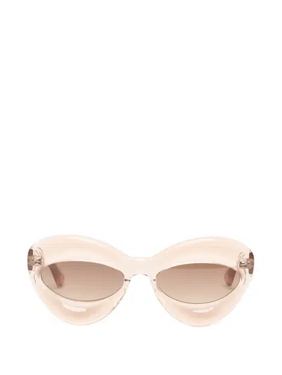 Messyweekend Bubble Sunglasses In Neutrals