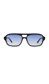 Messyweekend Burt Sunglasses In Blue