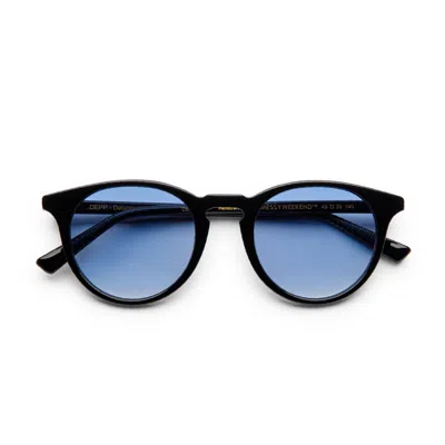 Messyweekend Depp Sunglasses Black Blue