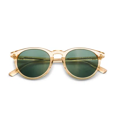 Messyweekend Depp Sunglasses Champagne Green