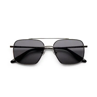 Messyweekend Frank Sunglasses Black Grey In Gray