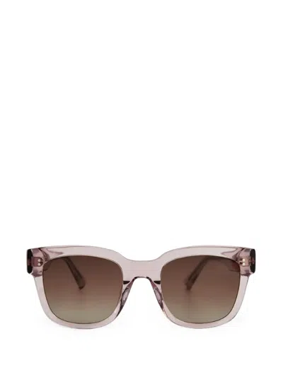 Messyweekend Liv Rectangle-frame Sunglasses In Pink