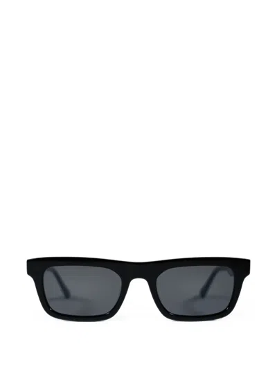 Messyweekend New Dylan Rectangle-frame Sunglasses In Black