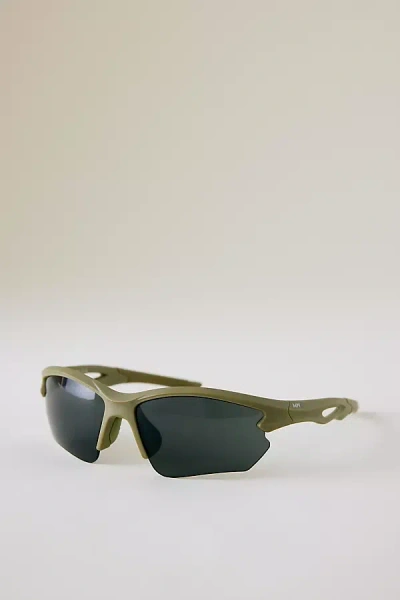 Messyweekend Rate Runner Sunglasses In Green