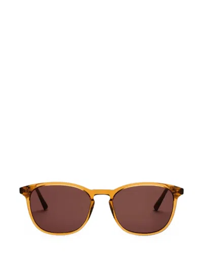 Messyweekend Sean Round-frame Sunglasses In Metallic