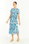 Mestiza New York Adria Midi Dress In Blue