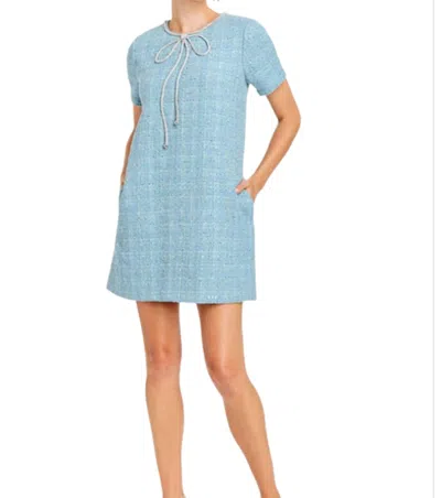 Mestiza New York Ainslee Mini Dress In Periwinkle In Blue