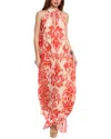 Mestiza New York Almeria Gown In Red