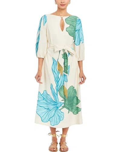 Mestiza New York Bari Midi Dress In Multi