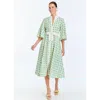 Mestiza New York Carmen Midi Dress In Green