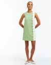 Mestiza New York Women's Etta Jacquard Scallop Minidress In Green
