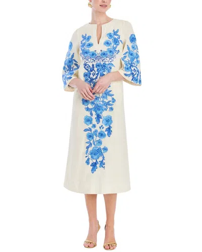 Mestiza New York Ines Caftan Midi Dress In Multi