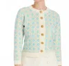 Mestiza New York Isabel Wicker Cardigan In Solihiya Blue In Blue