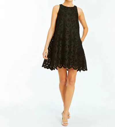 MESTIZA NEW YORK LULI MINI DRESS IN BLACK