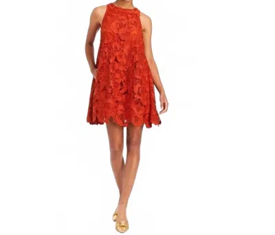 Mestiza New York Luli Mini Dress In Cinnamon In Orange