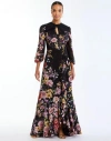 Mestiza New York Ophelia Chiffon Gown In Black