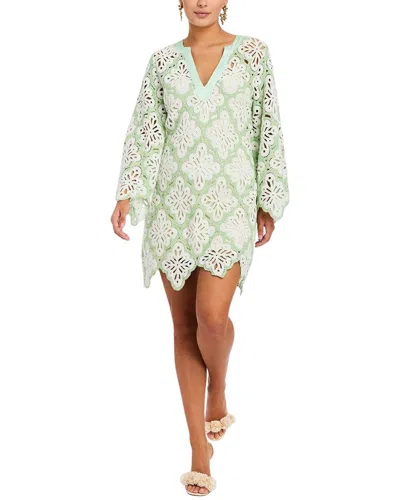 Mestiza New York Palermo Crochet Mini Dress In Multi