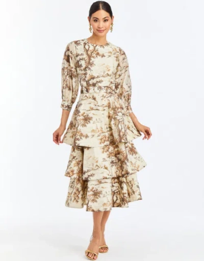 Mestiza New York Rhonda Convertible Midi Dress In Neutral