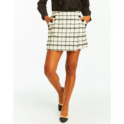 Mestiza New York Teresa Mini Skirt In Ivory