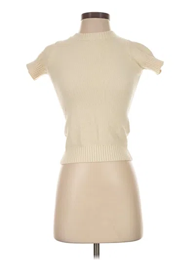 Pre-owned Mestiza New York Turtleneck Sweater In Tan
