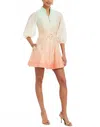 Mestiza New York Valencia Mini Dress In Coastal Ombre In Pink
