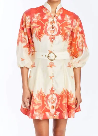 Mestiza New York Valencia Mini Dress In Sunset Ivory In White