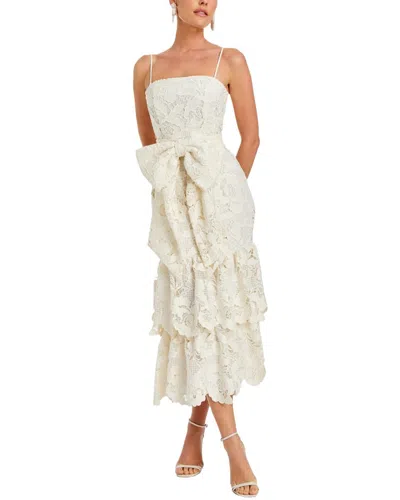 Mestiza New York Vanessa Fit-and-flare Midi Dress In White