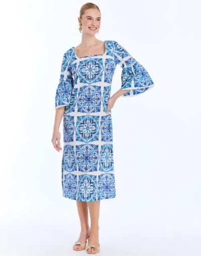 Mestiza New York Vivienne Midi Dress In Blue