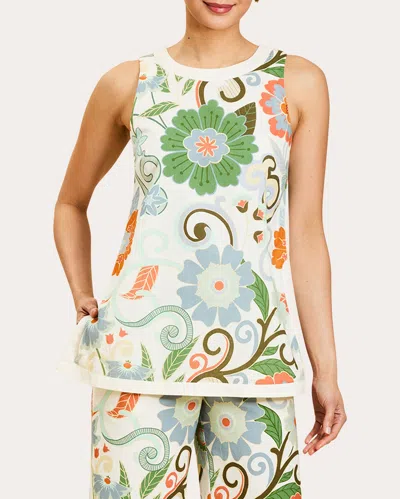 Mestiza Women's Corey Floral Cotton Sleeveless Tunic Top In Multi