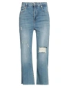 Met Jeans Woman Jeans Blue Size 29 Cotton, Polyester, Elastane