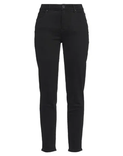 Met Jeans Woman Pants Black Size 27 Cotton, Polyester, Elastane