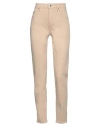 Met Jeans Woman Pants Sand Size 31 Cotton, Polyester, Elastane In Beige