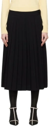 Meta Campania Collective Black Gertrude Midi Skirt In Black