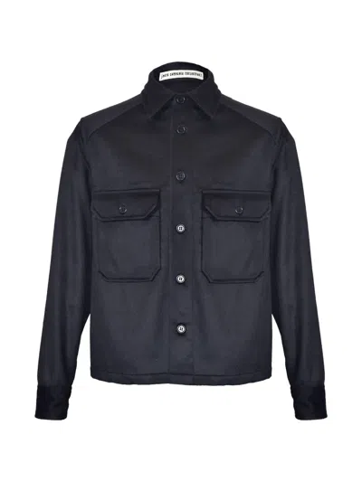 Meta Campania Collective Cashmere Shirt In Blue